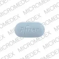 Chantix (Varenicline [ ver-en-e-kleen ])-Pfizer CHX 0.5-0.5 mg-White-Oval