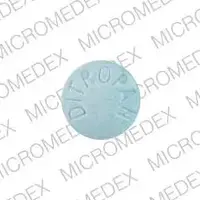 Ditropan xl (Oxybutynin (oral) [ ox-i-bue-ti-nin ])-92 00 DITROPAN-5 mg-Blue-Round