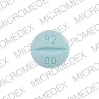 Ditropan xl (Oxybutynin (oral) [ ox-i-bue-ti-nin ])-92 00 DITROPAN-5 mg-Blue-Round