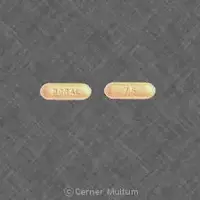 Doral (Quazepam [ kway-ze-pam ])-DORAL 7.5-7.5 mg-Orange-Oval