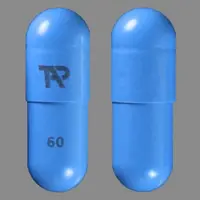 Kapidex (Dexlansoprazole [ dex-lan-soe-pra-zol ])-TAP 60-60 mg-Blue-Capsule-shape