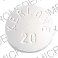 Kerlone (Betaxolol [ bay-tax-oh-lol ])-B KERLONE 20-20 mg-White-Round