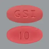 Letairis (Ambrisentan [ am-bri-sen-tan ])-10 GSI-10 mg-Pink-Oval