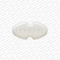 Levoxyl (Levothyroxine [ lee-voe-thye-rox-een ])-LEVOXYL dp 50-50 mcg (0.05 mg)-White-Oval