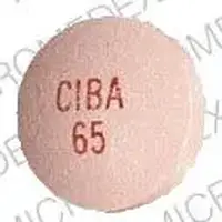 Lithobid (Lithium [ lith-ee-um ])-CIBA 65-300 mg-Pink-Round