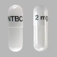 Orfadin (Nitisinone [ nye-tis-i-none ])-NTBC 2 mg-2 mg-White-Capsule-shape