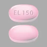 Orilissa (Elagolix [ el-a-goe-lix ])-EL 150-150 mg-Pink-Capsule-shape