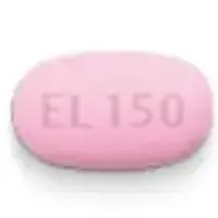 Orilissa (Elagolix [ el-a-goe-lix ])-EL 150-150 mg-Pink-Capsule-shape