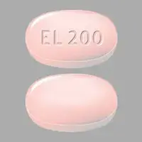 Orilissa (Elagolix [ el-a-goe-lix ])-EL 200-200 mg-Orange-Capsule-shape