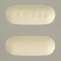 Seroquel xr (Quetiapine [ kwe-tye-a-peen ])-XR 300-300 mg-Yellow-Oval