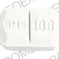 Serzone (Nefazodone [ ne-faz-oh-done ])-BMS 100 32-100 mg-White-Six-sided