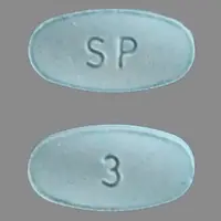 Silenor (Doxepin [ dox-e-pin ])-3 SP-3 mg-Blue-Oval