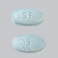 Silenor (Doxepin [ dox-e-pin ])-3 SP-3 mg-Blue-Oval