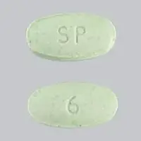 Silenor (Doxepin [ dox-e-pin ])-6 SP-6 mg-Green-Oval