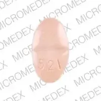 Sinemet cr (Carbidopa and levodopa [ kar-bi-doe-pa-and-lee-voe-doe-pa ])-SINEMET CR 521-50 mg / 200 mg-Peach-Oval