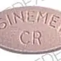 Sinemet cr (Carbidopa and levodopa [ kar-bi-doe-pa-and-lee-voe-doe-pa ])-SINEMET CR 601-25 mg / 100 mg-Pink-Oval