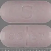 Skelaxin (Metaxalone [ me-tax-a-lone ])-86 67 S-800 mg-Pink-Oval