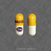 Sustiva (Efavirenz [ e-fav-ir-enz ])-SUSTIVA 50 mg-50 mg-Yellow / White-Capsule-shape