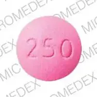 Tindamax (Tinidazole [ tye-nye-da-zole ])-250 P L-250 mg-Round