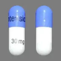 Aptensio xr (Methylphenidate (oral) [ meth-il-fen-i-date ])-Aptensio XR 30 mg-30 mg-Purple / White-Capsule-shape