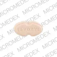 Levoxyl (Levothyroxine [ lee-voe-thye-rox-een ])-LEVOXYL dp 25-25 mcg (0.025 mg)-Orange-Oval