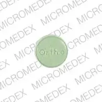 Ortho-cyclen (Ethinyl estradiol and norgestimate [ eth-i-nil-es-tra-dye-ol-and-nor-jes-ti-mate ])-Ortho Ortho-inert-Green-Round