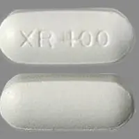 Seroquel xr (Quetiapine [ kwe-tye-a-peen ])-XR 400-400 mg-White-Oval