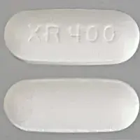 Seroquel xr (Quetiapine [ kwe-tye-a-peen ])-XR 400-400 mg-White-Oval