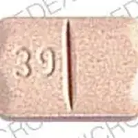 Serzone (Nefazodone [ ne-faz-oh-done ])-BMS 150 39-150 mg-Pink-Six-sided