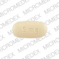 Actonel (Risedronate [ ris-ed-roe-nate ])-5 mg RSN-5 mg-Yellow-Oval