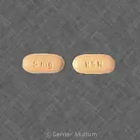 Actonel (Risedronate [ ris-ed-roe-nate ])-5 mg RSN-5 mg-Yellow-Oval