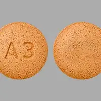 Adzenys xr-odt (Amphetamine [ am-fet-a-meen ])-A3-9.4 mg-Orange-Round