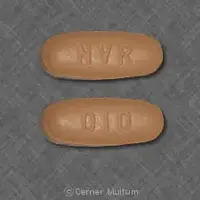 Amturnide (Aliskiren, amlodipine, and hydrochlorothiazide [ al-is-kye-ren, am-loe-de-peen, hye-droe-klor-oh-thye-a-zide ])-OIO NVR-300 mg / 5 mg / 25 mg-Brown-Oval