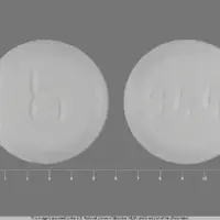 Balziva (birth control) (Ethinyl estradiol and norethindrone (birth control) [ eth-in-il-ess-tra-dye-ole-and-nor-eth-in-drone ])-b 944-inert-White-Round