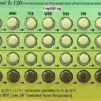 Blisovi fe 1/20 (birth control) (Ethinyl estradiol and norethindrone (birth control) [ eth-in-il-ess-tra-dye-ole-and-nor-eth-in-drone ])-LU J23-ethinyl estradiol 0.02 mg / norethindrone acetate 1 mg-Yellow-Round