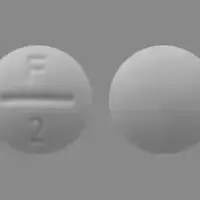Fluoritab (Fluoride [ flor-ide ])-F 2-2.2 mg (equiv. fluoride 1 mg)-White-Round