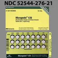 Microgestin 1/20 (birth control) (Ethinyl estradiol and norethindrone (birth control) [ eth-in-il-ess-tra-dye-ole-and-nor-eth-in-drone ])-P-D 915-ethinyl estradiol 0.02 mg / norethindrone 1 mg-White-Round