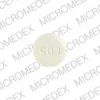 Necon 0.5/35 (birth control) (Ethinyl estradiol and norethindrone (birth control) [ eth-in-il-ess-tra-dye-ole-and-nor-eth-in-drone ])-WATSON 507-ethinyl estradiol 0.035 mg / norethindrone 0.5 mg-Yellow-Round