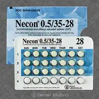 Necon 0.5/35 (birth control) (Ethinyl estradiol and norethindrone (birth control) [ eth-in-il-ess-tra-dye-ole-and-nor-eth-in-drone ])-WATSON 507-ethinyl estradiol 0.035 mg / norethindrone 0.5 mg-Yellow-Round