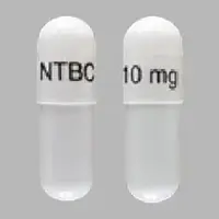 Orfadin (Nitisinone [ nye-tis-i-none ])-NTBC 10 mg-10 mg-White-Capsule-shape