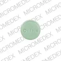 Ortho-novum 7/7/7 (Ethinyl estradiol and norethindrone (birth control) [ eth-in-il-ess-tra-dye-ole-and-nor-eth-in-drone ])-Ortho Ortho-inert-Green-Round