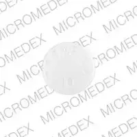 Provera (Medroxyprogesterone (oral) [ me-drox-ee-proe-jes-ter-one ])-PROVERA 10-10 mg-White-Round