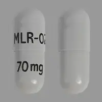 Adhansia xr (Methylphenidate (oral) [ meth-il-fen-i-date ])-MLR-02 70 mg-70 mg-Gray-Capsule-shape