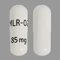 Adhansia xr (Methylphenidate (oral) [ meth-il-fen-i-date ])-MLR-02 85 mg-85 mg-White-Capsule-shape