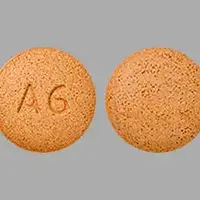 Adzenys xr-odt (Amphetamine [ am-fet-a-meen ])-A6-18.8 mg-Orange-Round