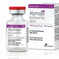 Alymsys (Bevacizumab [ bev-a-ciz-oo-mab ])-medicine-400 mg/16 mL (25 mg/mL) vial