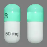 Aptensio xr (Methylphenidate (oral) [ meth-il-fen-i-date ])-Aptensio XR 50 mg-50 mg-Green & White-Capsule-shape