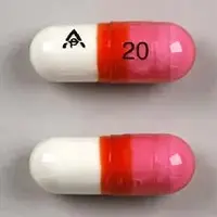 Diphenhist (Diphenhydramine [ dye-fen-hye-dra-meen ])-logo 20-25 mg-Pink & White-Capsule-shape