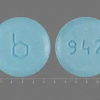 Nortrel 7/7/7 (birth control) (Ethinyl estradiol and norethindrone (birth control) [ eth-in-il-ess-tra-dye-ole-and-nor-eth-in-drone ])-b 942-ethinyl estradiol 0.035 mg / norethindrone 0.75 mg-Blue-Round