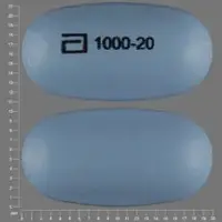 Simcor (Niacin and simvastatin [ nye-a-sin-and-sim-va-stat-in ])-a 1000-20-1000 mg / 20 mg-Blue-Capsule-shape